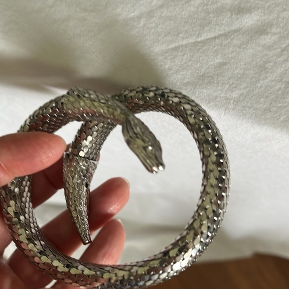 Whiting & Davis snake bracelet vintage - Picture 6 of 8